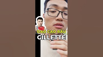 Dao cạo râu Gillette 5 lưỡi #nghiacheck #daocaorau