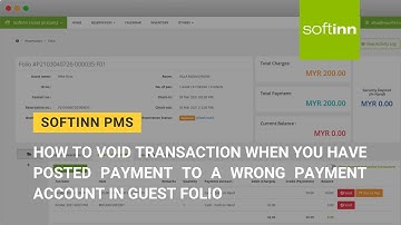 [OBSOLETE] How to Void Transaction when FO Posted Wrong Payment to Wrong Account? (Hotel PMS)