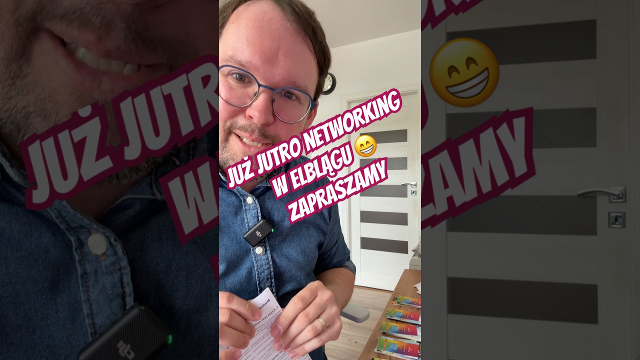 Networking rozwojowy już jutro w Elblągu 💕Ul.Sulimy 1, godz 17:00 💕