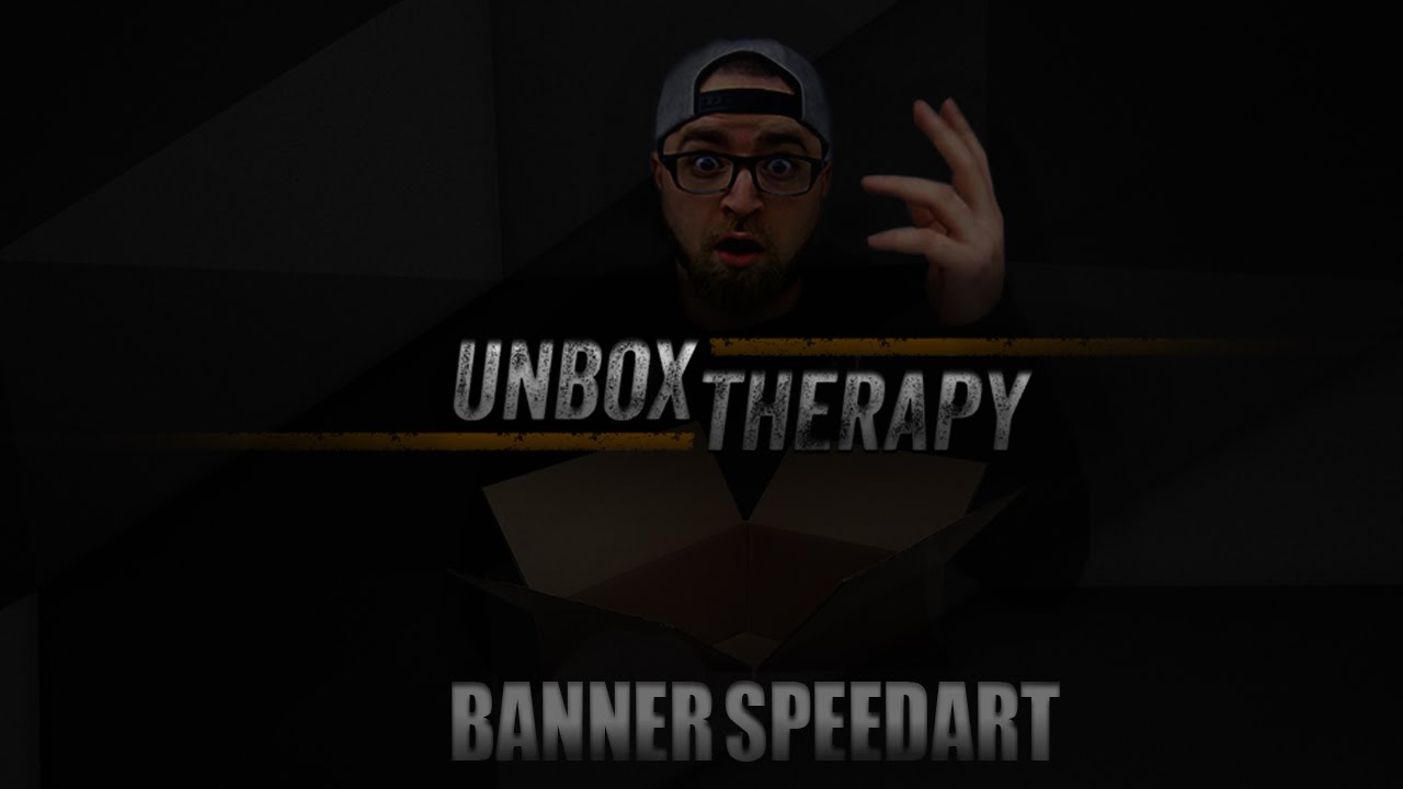 Unbox Therapy Youtube Banner Speedart Youtube