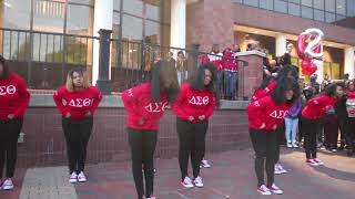 Eta Tau Chapter of Delta Sigma Theta Fall 2018 end of probate show