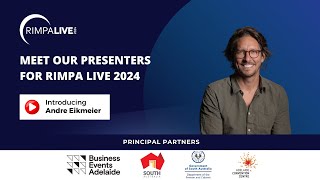 Introducing Andre Eikmeier- RIMPA Live 24 Keynote Speaker
