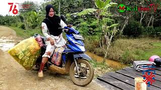 Muara Kaltim Tv Puluhan Warga Desa Santan Ulu Perbaiki Jalan Rusak