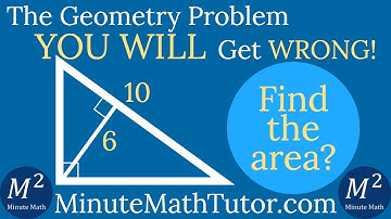 The Fun Geometry Problem that YOU WILL Get WRONG! | Minute Math