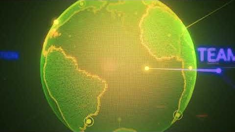 Earth Globe - Business Words Loop | Background Animation | No Copyright | Visual Effects .