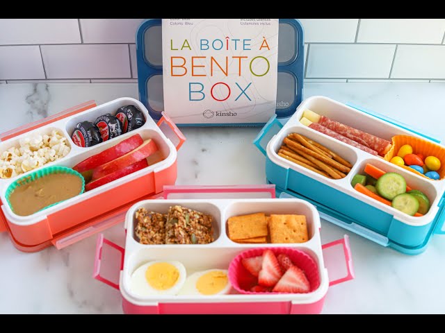 kinsho Mini Bento Snack Containers 