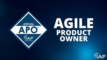 CERTIFIED AGILE PRODUCT OWNER™ |  IAF™ | Learn Differently | Asynchronous Agile