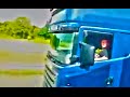 Crazy truck driver, lude kamiondije 130 km/h