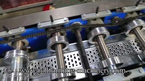 Scaffold boarder roll forming machine
