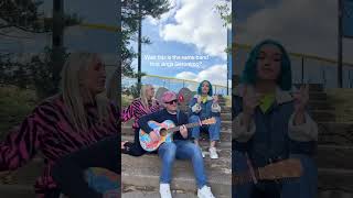 Just out here making happy pop music