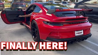 Taking Delivery of my NEW 2022 Porsche 992 GT3 (EMOTIONAL)