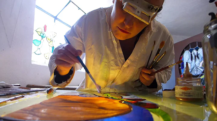 Judith Debryun, stained glass maker - vitrail-