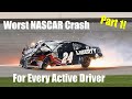 Worst Crash for Every Active NASCAR Cup Series Driver (Part 1)