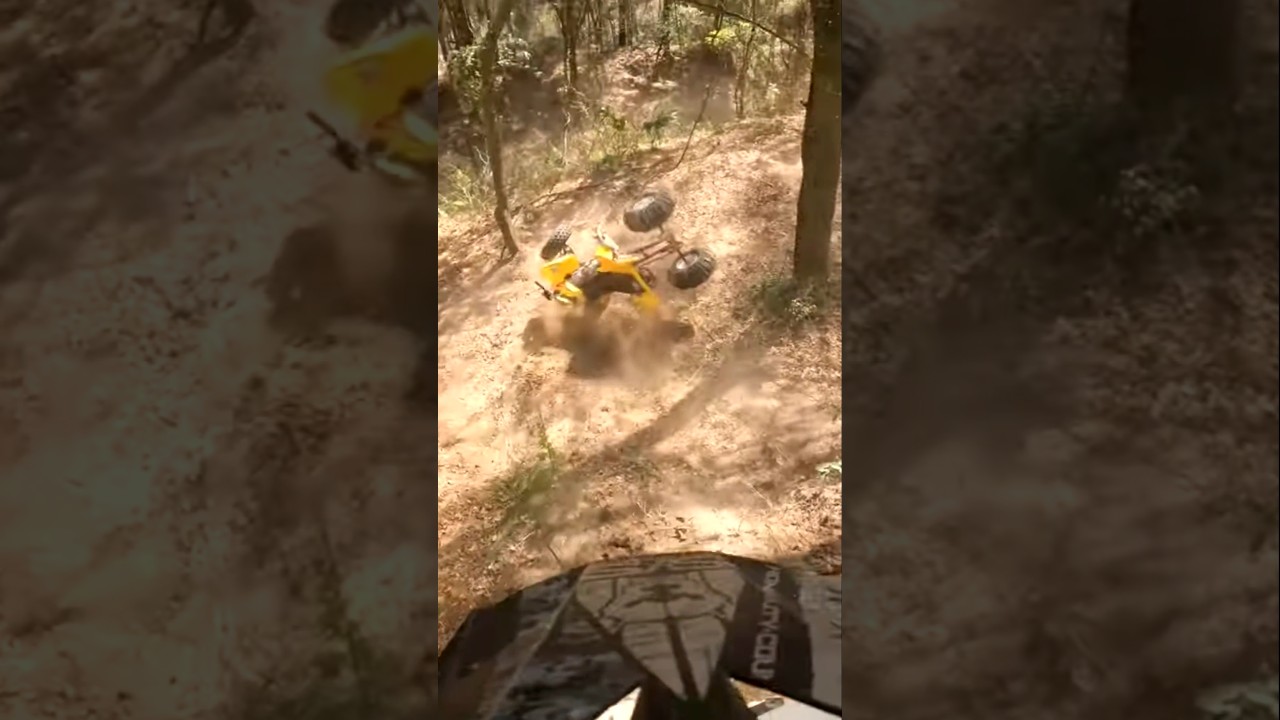 I remember my 1st 🍺 #atv #hillclimb #fail