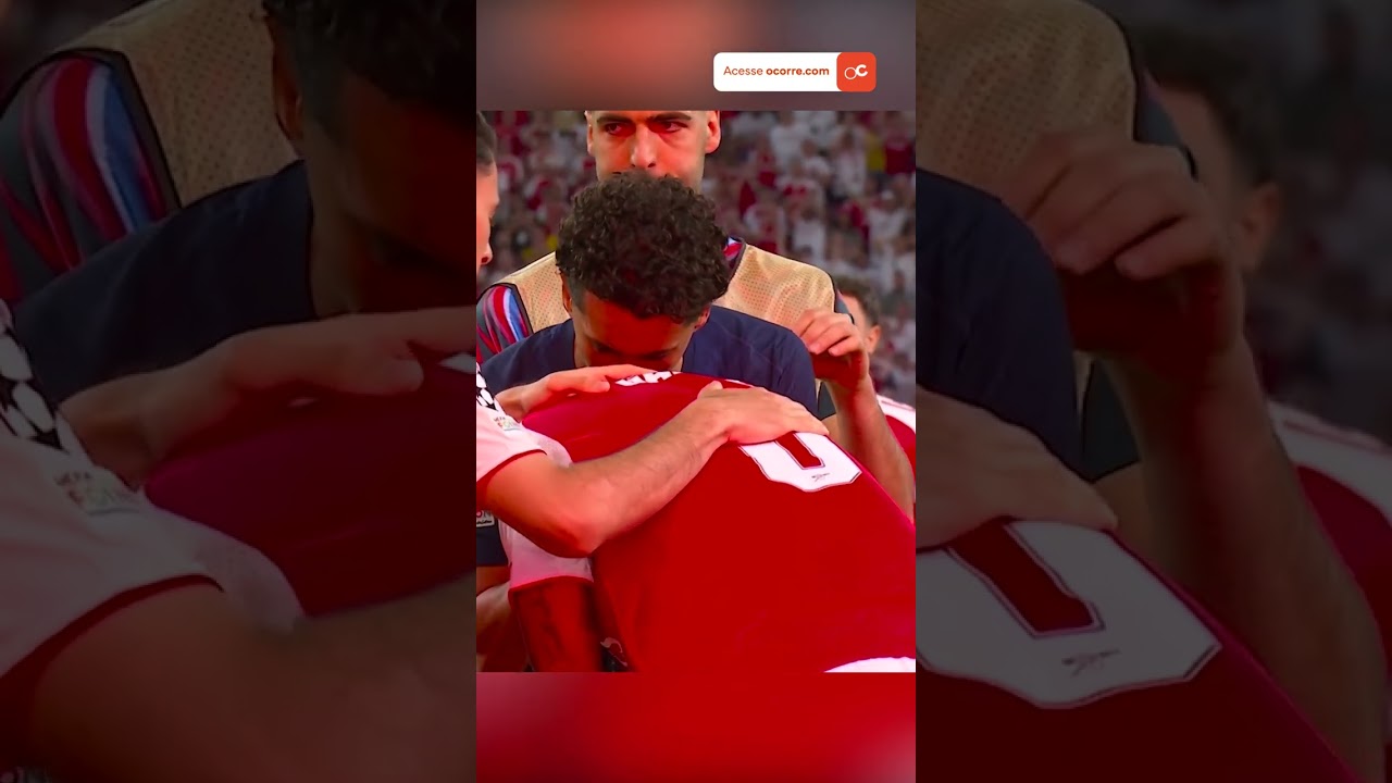 Antes de comemorar, MARQUINHOS CONSOLA GABRIEL MAGALHÃES e a cena viraliza