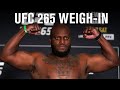 UFC 265: Lewis vs Gane Weigh-in