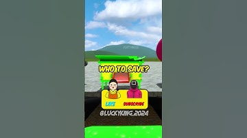 who to save? 2 sprunki squid game 2 in Gmod!