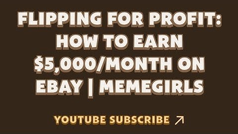 Flipping for Profit: How to Earn $5,000/Month on eBay | MemeGirls | Memefi New Video Code