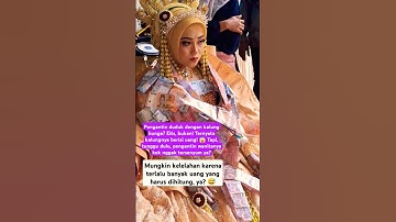 Pengantin Kalung Duit, Tapi Kok Nggak Tersenyum? Cek Alasannya! 💰 #wedding #senyum #ngambek#shorts