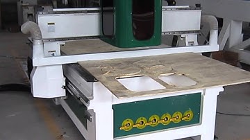 ATC linear type tool change cnc router syntec controller cnc