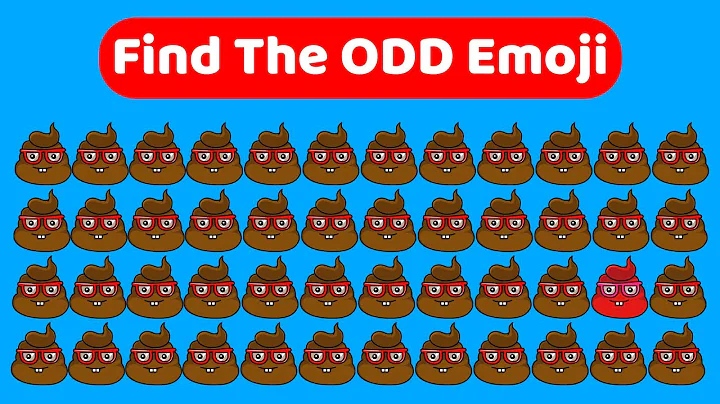 👀 Only 1% Can Find the Odd Emoji! | Emoji Puzzle Challenge