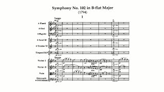 Haydn: Symphony No. 102 in B-flat major (with Score)