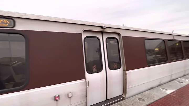 WMATA HD 60fps: Springfield Bound BLUE Line at King St (Old Town) Station