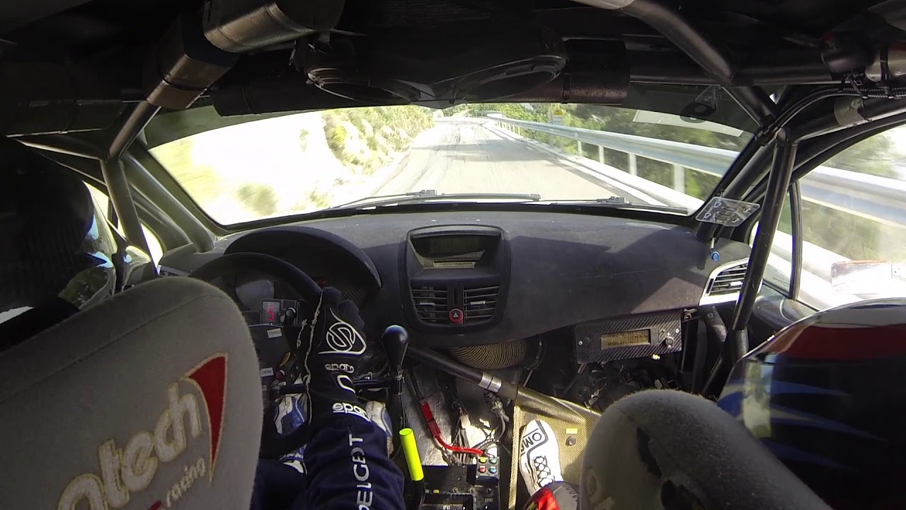 Onboard 207 S2000 Audirac / Salmon Rallye Nice Jean Behra 2019 Es6 Luceram