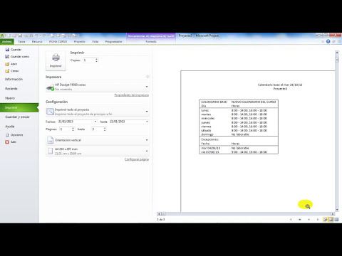 MS PROJECT 2010-2013: Definición de calendarios (28)