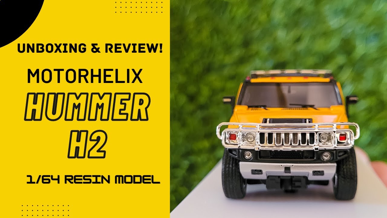 Motorhelix HUMMER H2 1/64 RESIN MODEL!! #motorhelix #hummerh2