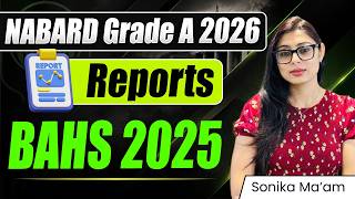 NABARD Grade A 2026 | BAHS 2025 Report Explained | Most Important Report for Exam | NABARD Strategy