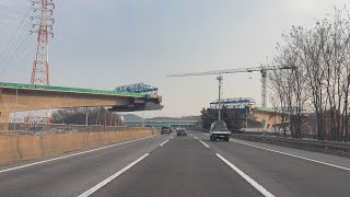 Tesla Model Y Drive 영동고속도로 인천 석천사거리 - 안산 주행영상