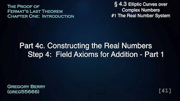 Dedekind Cuts - Constructing the Real Numbers (Part 3 - Step 4 #1)  #4.3.1.4c