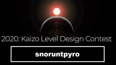 Kaizo Level Design Contest KLDC 2020 - Infinite Ascent to the Heavens by snoruntpyro