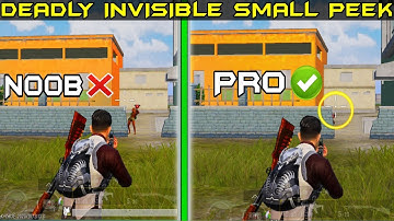 How to do Pixel Small Peek | Master Secret PEEK Settings | BGMI/PUBG Mobile