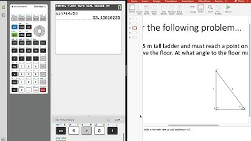 Inverse Trig Functions on the TI-84 Calculator
