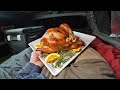 Cooking Thanksgiving Dinner out of my Truck (Camping Meal)
