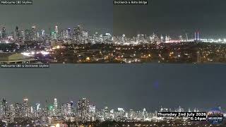 Melbourne City Skyline Cam - Daily Timelapse - Thursday 2nd of July 2026