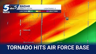 Vance Air Force Base releases statement on tornado recovery efforts