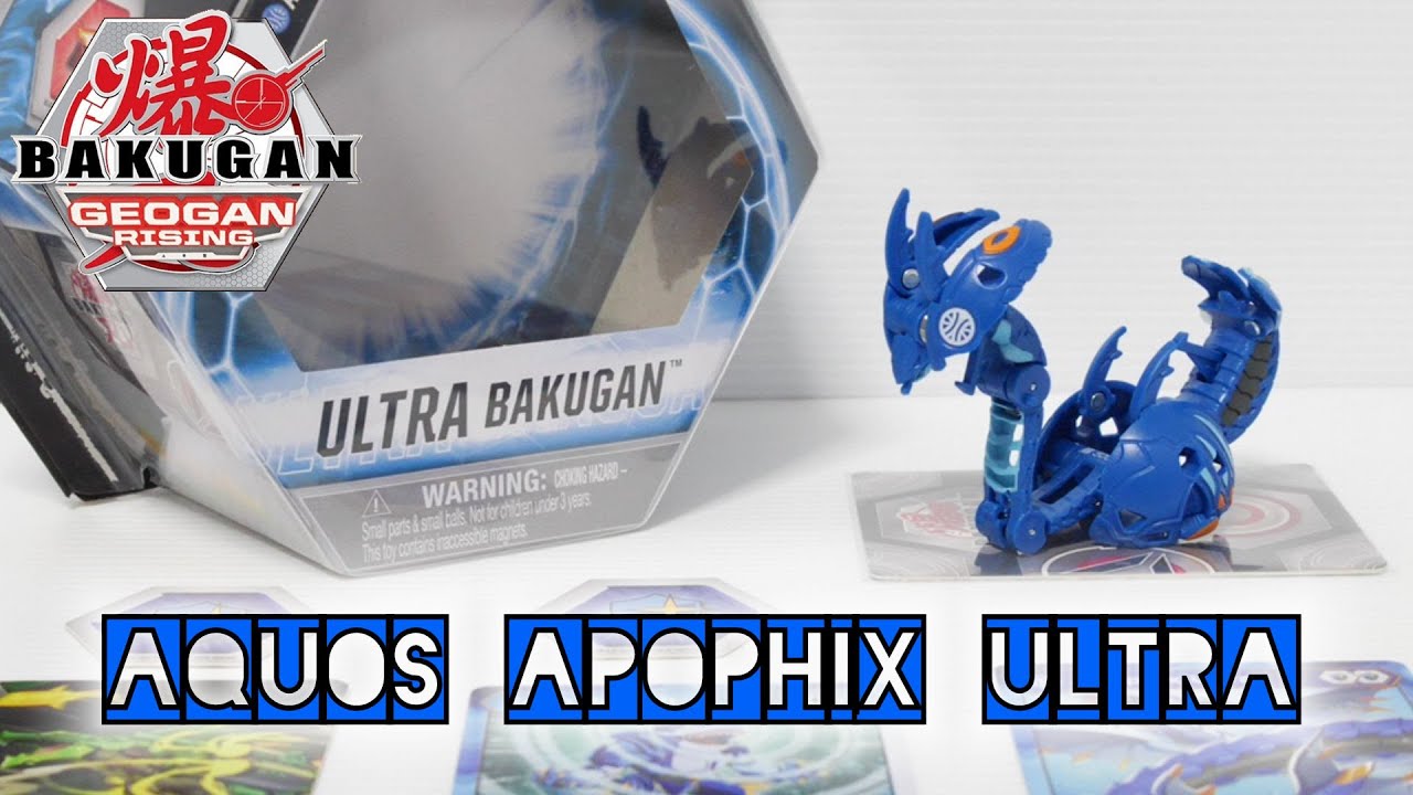 AQUOS APOPHIX ULTRA Single Pack | Geogan Rising | BAKUGAN UNBOX