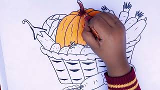 Vegetables Colouring How to Colour a Vegetable Colouring Pages