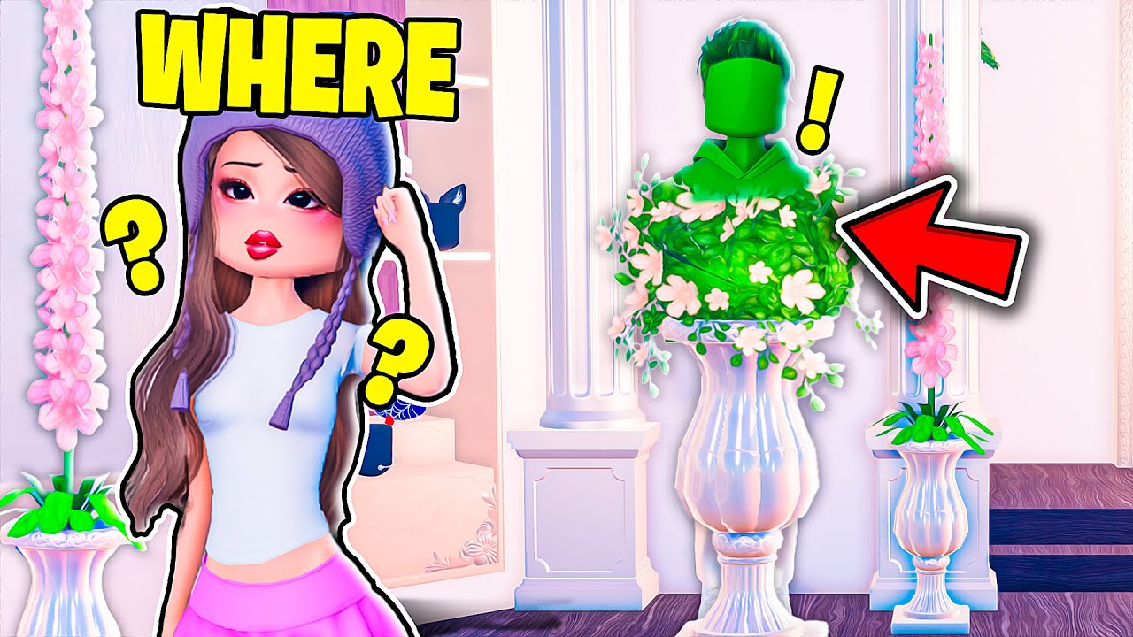 EXTREME $10,000 HIDE AND SEEK in Dress to Impress! - YouTube