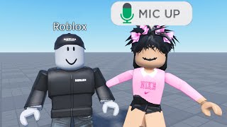 When slenders use Roblox voice chat