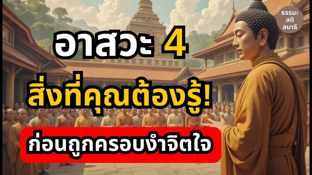 อาสวะ 4 สิ่งที่คุณต้องรู้ ก่อนจะถูกครอบงำจิตใจ