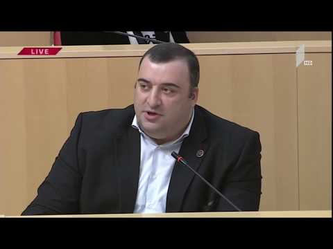 რატი იონათამიშვილი გამოსვლა პარლამენტში 21 დეკემბრის რიგგარეშე სესიაზე
