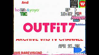 Outfit7 Archive Vhs Tv Channel Hoops And Yoyo Powerpuff Girls Bubbles Youtube Vhs Rarevision