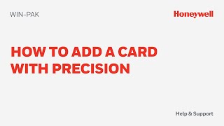 How to Add a Card with Precision Access on WIN-PAK screenshot 2