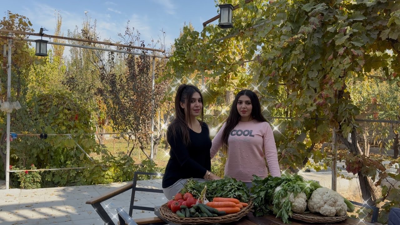 Autumn Nature Girls Routine | Simple Recipe for Cauliflower Pickles and Tomato Pickles