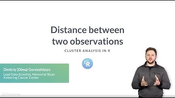 R Tutorial: Distance between two observations