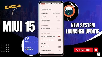 Install MIUI 15 Latest System Launcher in any Xiaomi Device 💯